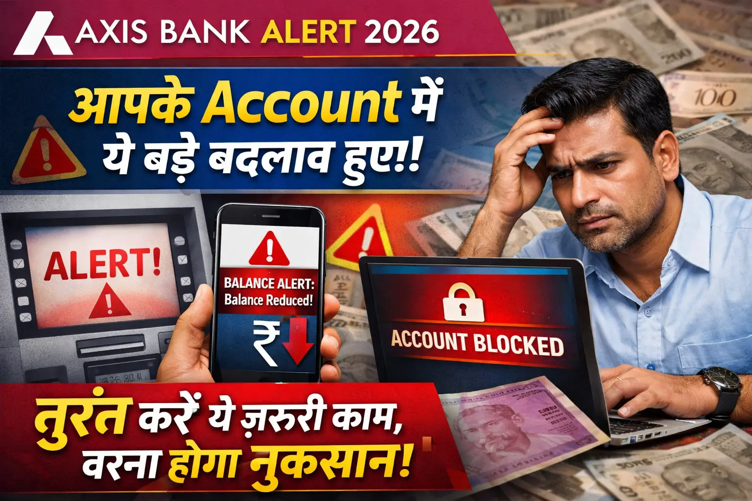 Axis Bank Account Freeze से कैसे बचें? - 2026 की Complete Guide
