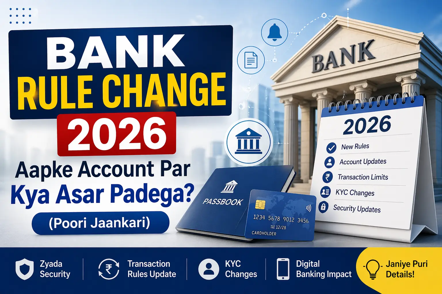 FD Ke Naye Niyam 2026 - Senior Citizens, Premature Withdrawal Aur Interest Rate Rules