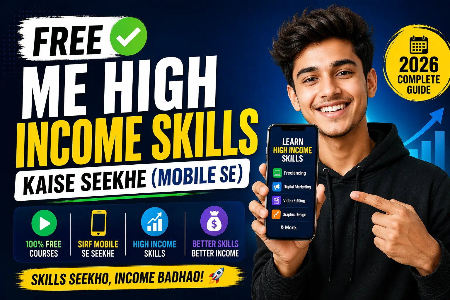 Best Free Platforms Skills Seekhne Ke Liye 2026 | Top Learning Sites Hindi